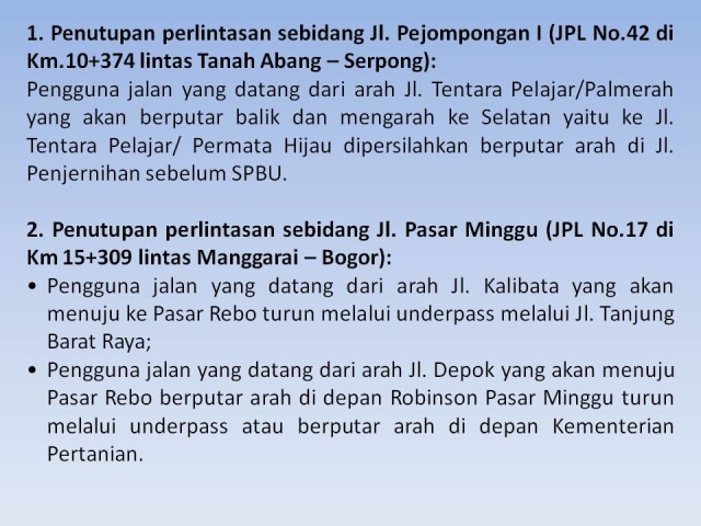 Rute Jalur Alternatif dari Kemenhub (Foto: Twitter/@kemenhub151)