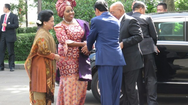 Jokowi bersama Presiden Afsel Jacob Zuma (Foto: Yudhistira Amran Saleh/kumparan )