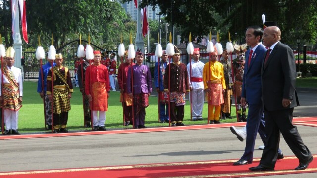 Jokowi bersama Presiden Afsel Jacob Zuma (Foto: Yudhistira Amran Saleh/kumparan )