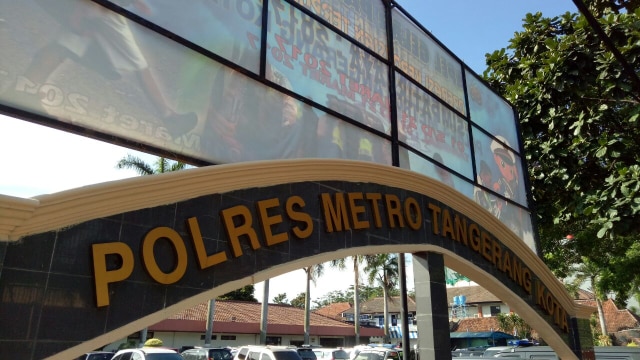 Polres Metro Tangerang Kota Foto: Anggi Dwiky/kumparan