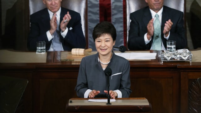 Presiden Korea Selatan Park Geun-hye (Foto: REUTERS/Gary Cameron)