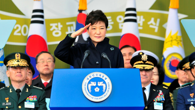 Presiden Korea Selatan Park Geun Hye. (Foto: Reuters/Jung Yeon-je)