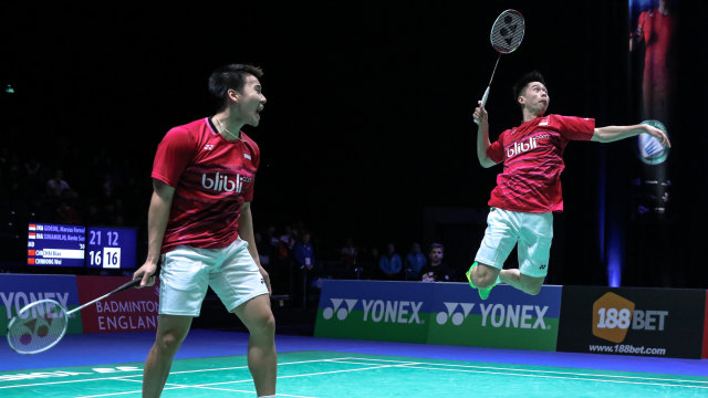 Marcus Fernaldi/Kevin Sanjaya (Foto: PP PBSI)