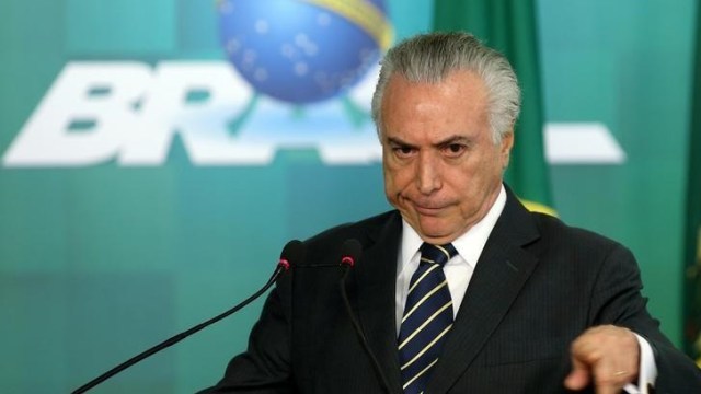 Presiden Brasil Michel Temer (Foto: Adriano Machado/Reuters)