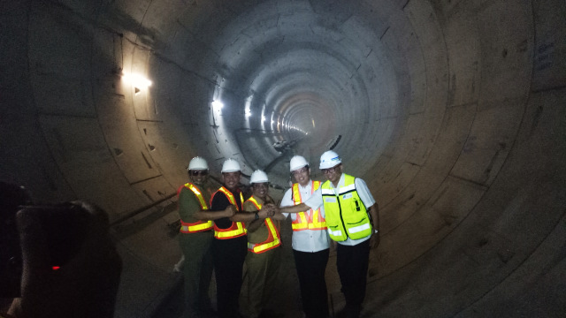 Peninjauan lokasi MRT di Setiabudi. (Foto: Aria Pradana/kumparan)