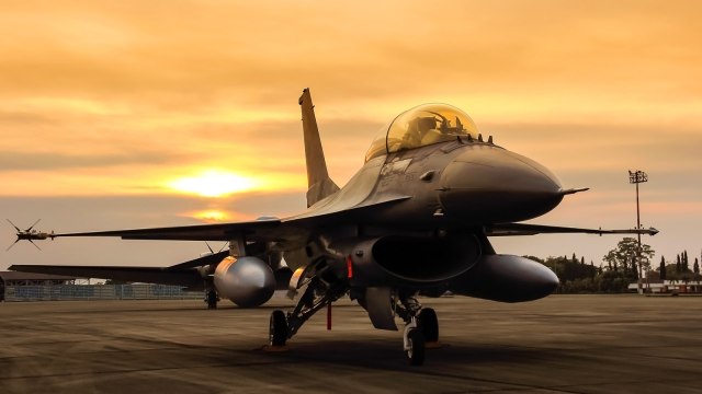 Ilustrasi pesawat jet F16 (Foto: Thinkstock)