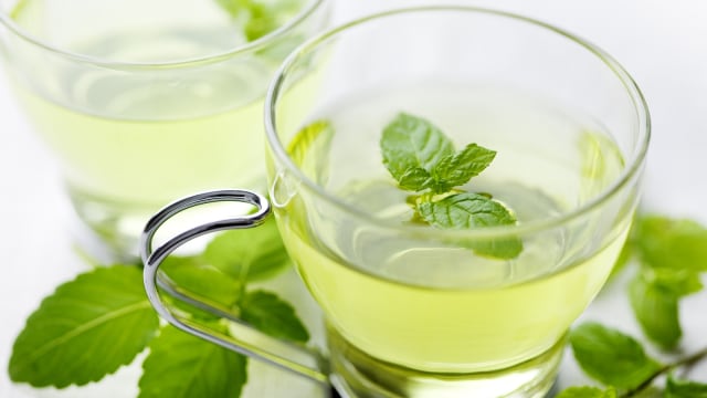 Teh peppermint bisa meregangkan otot-otot perut (Foto: Thinkstock)