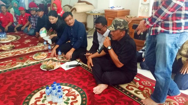 Djarot sedang berkumpul dengan PPAP. (Foto: Nadia Jovita Riso/kumparan)