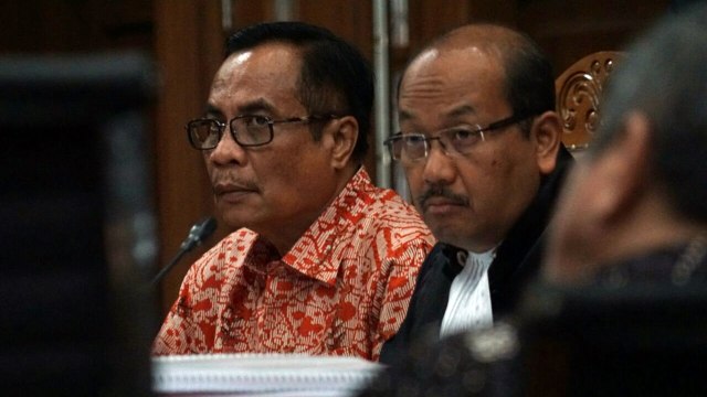 Irman dalam sidang kasus korupsi e-KTP. (Foto: Aditia Noviansyah/kumparan)