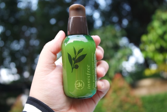 Intan's Review: Innisfree Green Tea Seed Serum + Favorite  Makeup 