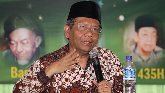 Mantan Ketua MK, Mahfud MD mengajak masyarakat untuk menggunakan hak pilih di Pilpres 2019. Foto: Twitter  @mohmahfudmd 