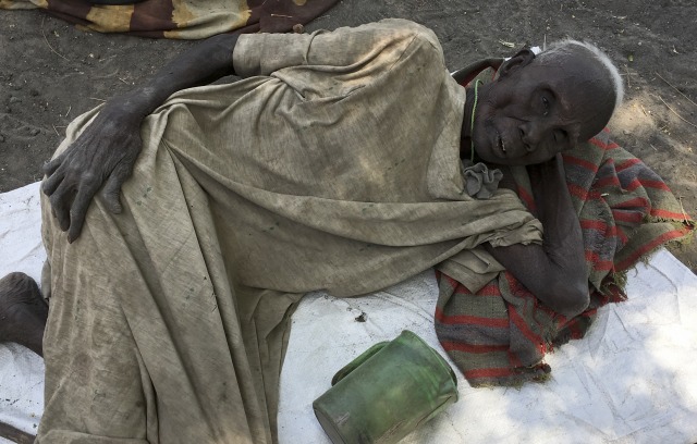 Kelaparan di Sudan Selatan (Foto: Reuters)