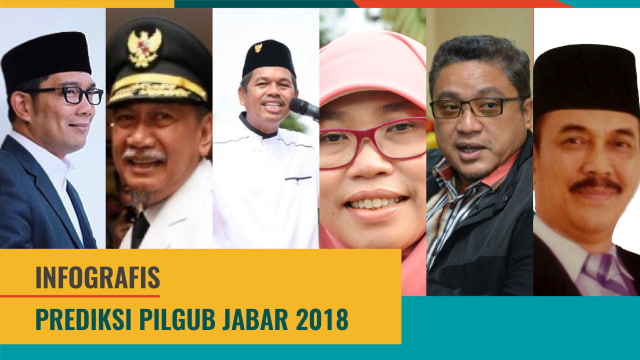 Infografis Prediksi Pilgub Jabar 2018 (Foto: Bagus Permadi/kumparan)