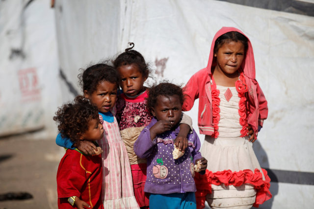 Anak-anak di Yaman (Foto: Reuters)