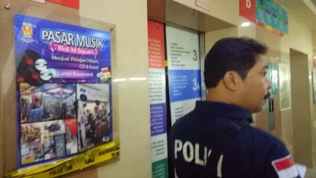 Lift Blok M Square Jatuh  (Foto: Wandha Nur/kumparan)