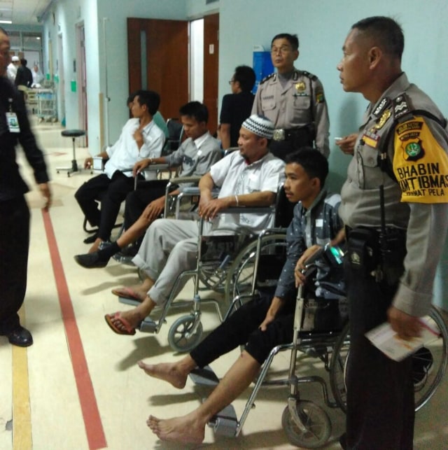 Korban lift jatuh di Blok M Square (Foto: Dokumentasi Polres Jaksel)