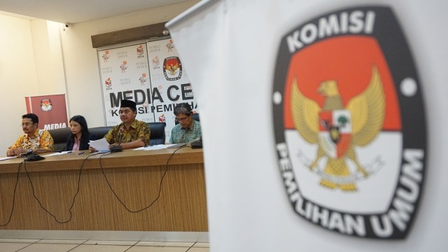 KPU RI konpers soal sistem informasi politik  Foto: Aditia Noviansyah/kumparan