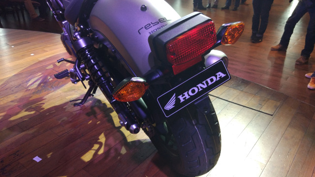 Lampu belakang Honda Rebel 500  (Foto: Gesit Prayogi/kumparan.com)