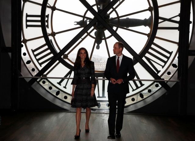 Kate dan William mengunjungi Musee d'Orsay (Foto: Francois Guillot)