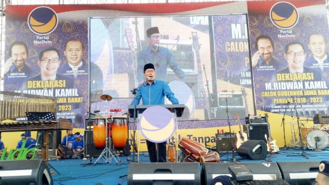 Ridwan Kamil diusung Nasdem untuk Jabar 1 (Foto: Ainul Qalbi/kumparan)