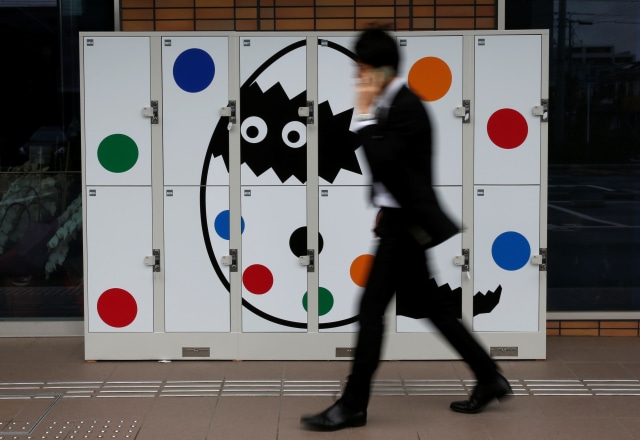 Loker otomatis di hotel Henn na. (Foto: Issei Kato/Reuters)