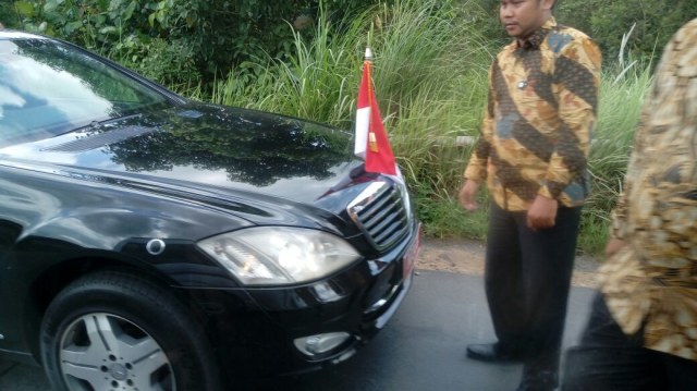 Mobil kepresidenan mogok (Foto: Istimewa)