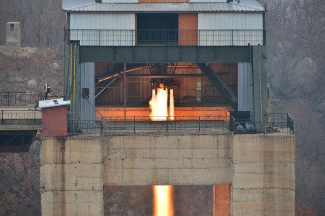 Uji roket Korut Foto: Reuters/KCNA