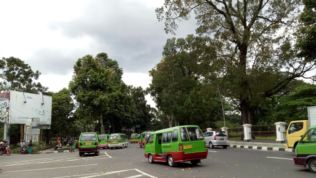 Angkot di Bogor. Foto: Jihad Akbar/kumparan