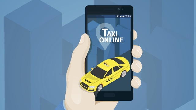 Ilustrasi Taksi Online (Foto: Thinkstock)