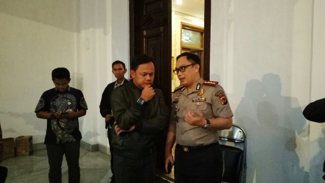 Bima Arya dan Kapolres Bogor. (Foto: Aditia Rijki/kumparan)