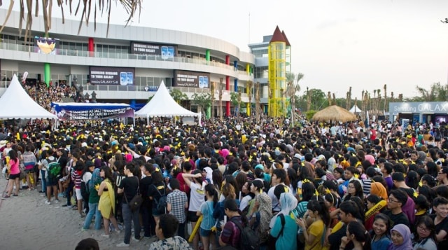 Konser K-Pop di MEIS, Ancol. (Foto: Dok. YG Entertainment)