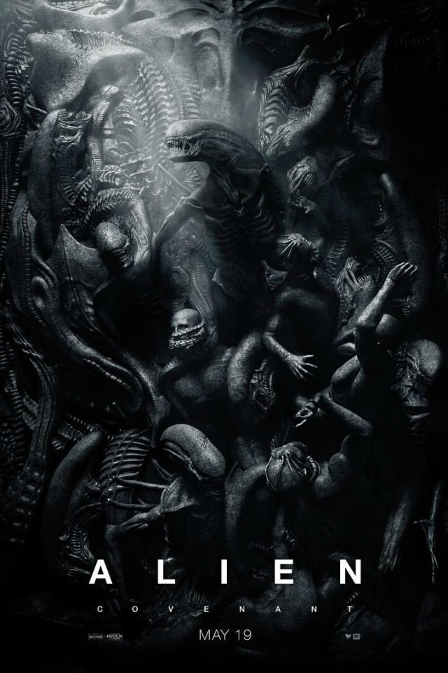 Poster film Alien: Covenant (bukan cover) (Foto: Facebook @alienanthology)