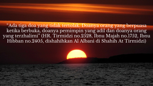 Waktu Mustajab Untuk Berdoa Ketika Berbuka Puasa 2 Kumparan Com