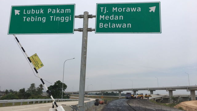 Pembangunan Tol Medan-Kualanamu-Tebing Tinggi Foto: Dokumentasi: Kementerian PUPR