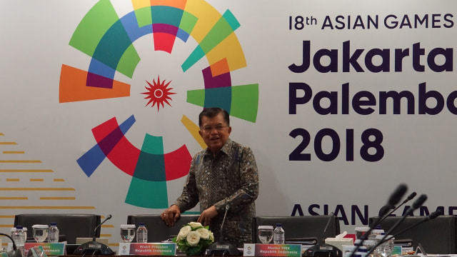 Jusuf Kalla Ratas Persiapan Asian Games 2018 (Foto: Aditia Noviansyah/kumparan)