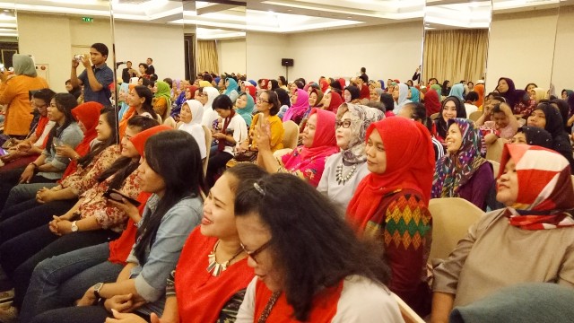 Peserta di diskusi perempuan peduli Jakarta. (Foto: Kevin Kurnianto/kumparan)