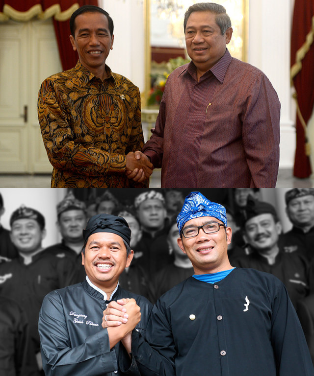 JABAR 2018 : Ridwan Kamil & Dedi Mulyadi seperti SBY & Jokowi