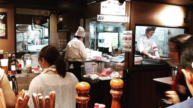 Restoran steak unik di Jepang. (Foto: Instagram @boatlogo)