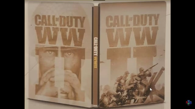 Edisi steelbook dari Call of Duty WWII. (Foto: TheFamilyVideoGamers via YouTube)