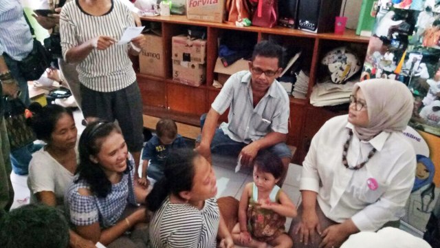 Ferry Baswedan saat kempanye. (Foto: Timses Anies-Sandi)