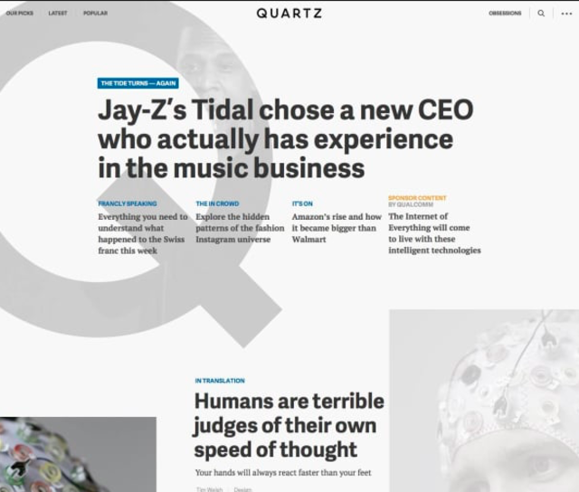 Digital Journalism Belajar Dari Quartz