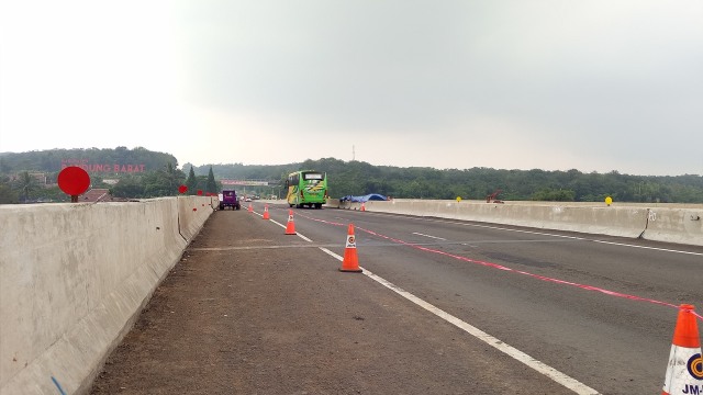 Proyek Jembatan Cisomang (Foto: David Pratama/kumparan)