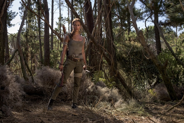 Alicia Vikander sebagai Lara Croft di Tomb Raider. (Foto: Graham Bortholomew)