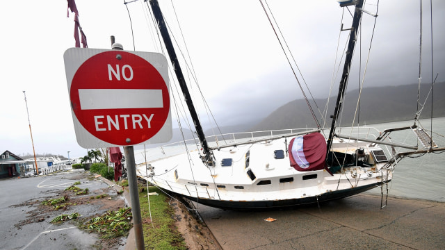 Usai baddai debbie di Australia. (Foto: Reuters/Dan Peled)