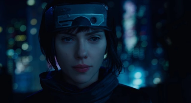 Scarlett Johansson memerankan cyborg  (Foto: Paramount Pictures)