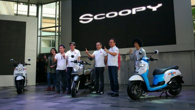 Launching New Honda Scoopy. (Foto: Gesit Prayogi/kumparan)