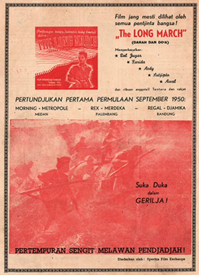 Poster Darah dan Doa atau "Long March" (Foto: Wikimedia Commons)