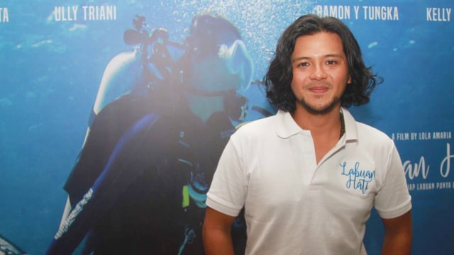 Pemain film Labuan Hati, Ramon Yusuf Tungka. (Foto: Munady Widjaja/kumparan)