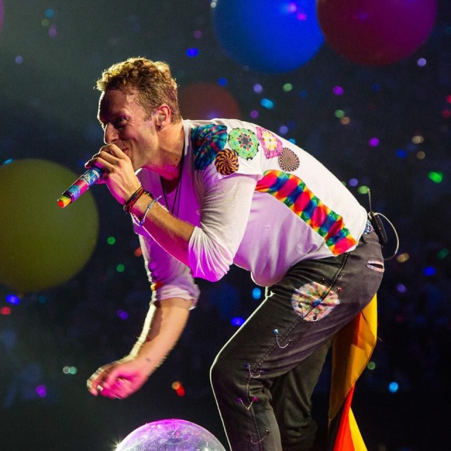 Chris Martin, vokalis Coldplay (Foto: Facebook @coldplay)