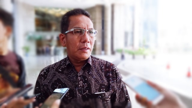 Direktur Penilaian BEI, Samsul Hidayat. (Foto: Ela Nurlaela/kumparan)